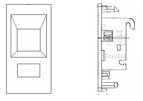 AJOUTER PLAQUE FRONTALE EUROMOD FLUSH
