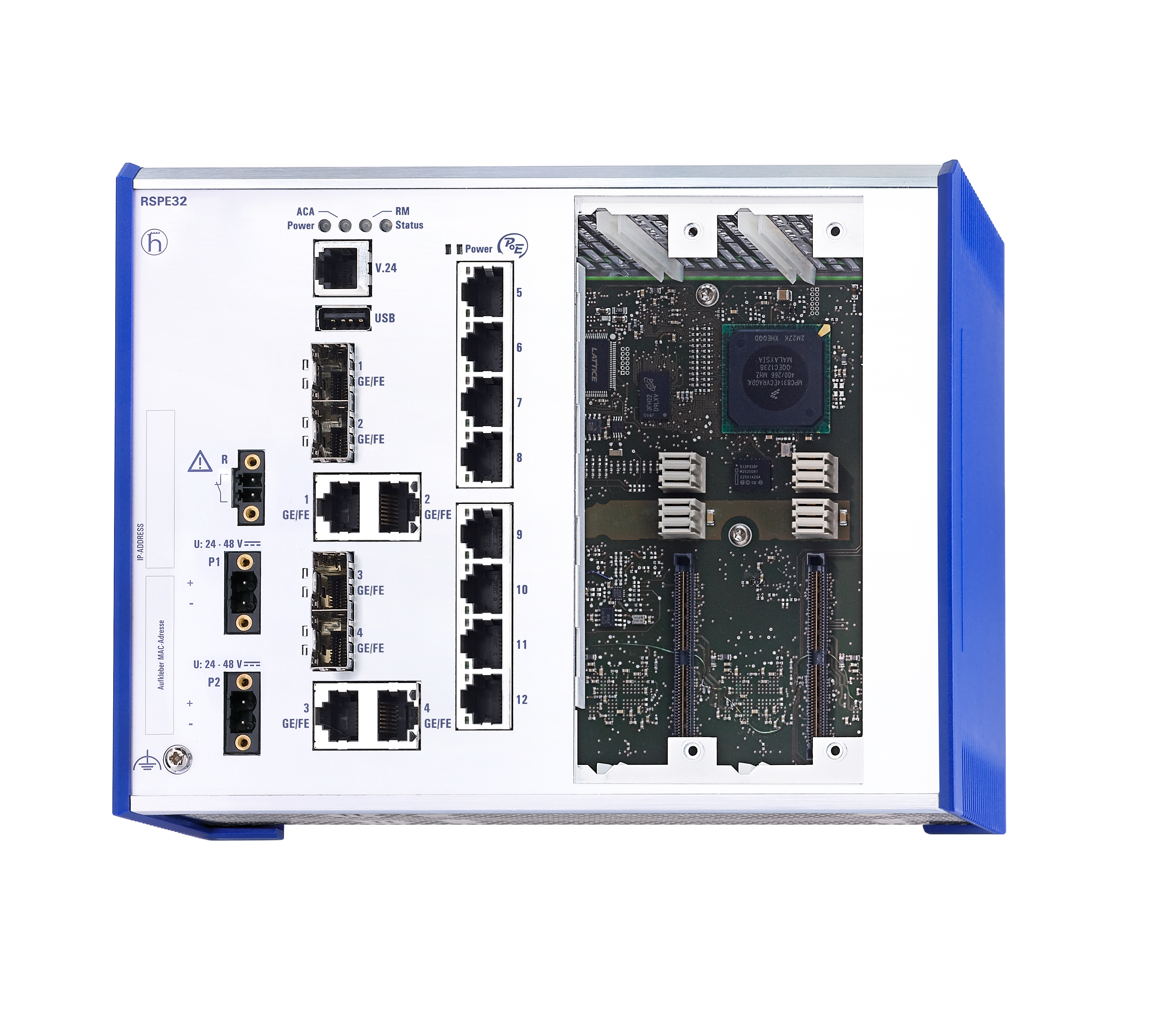 RSPE - Configurateur amélioré d'alimentation de commutateur de rail
