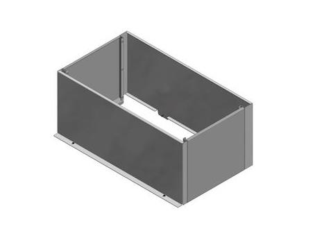 Cheminée AEHC - Par le plafond