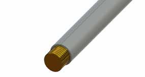 Couvercle pour tiges filetées