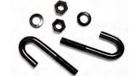 Kit de boulons J pour barre supérieure de rack