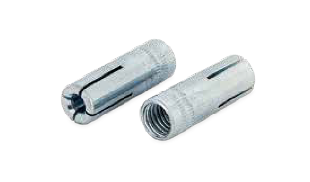 Cheville à chocs en acier