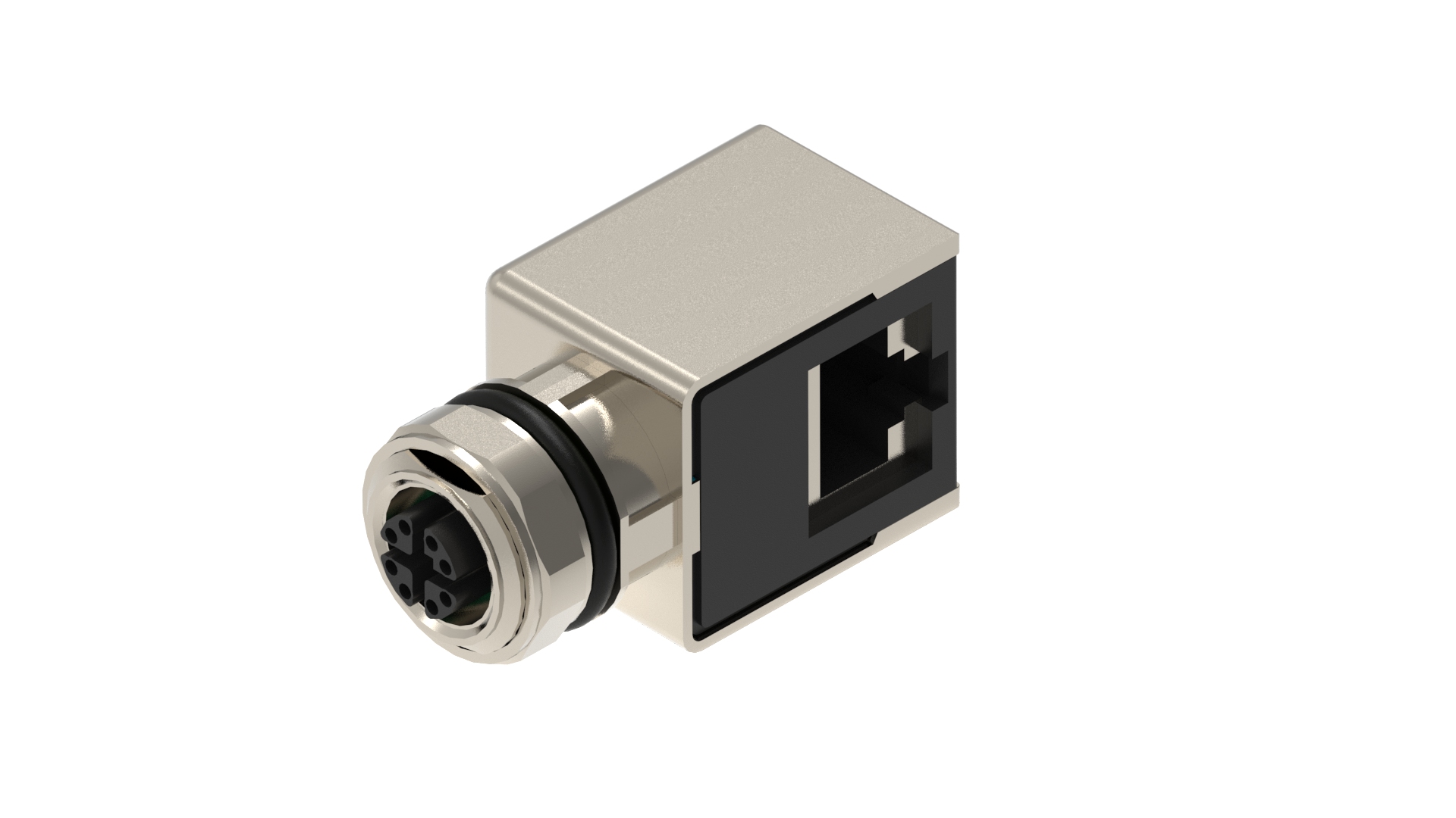 ADAPTATEUR RÉSEAU-M12FS-8X-RJ45-ANG-CAT6a