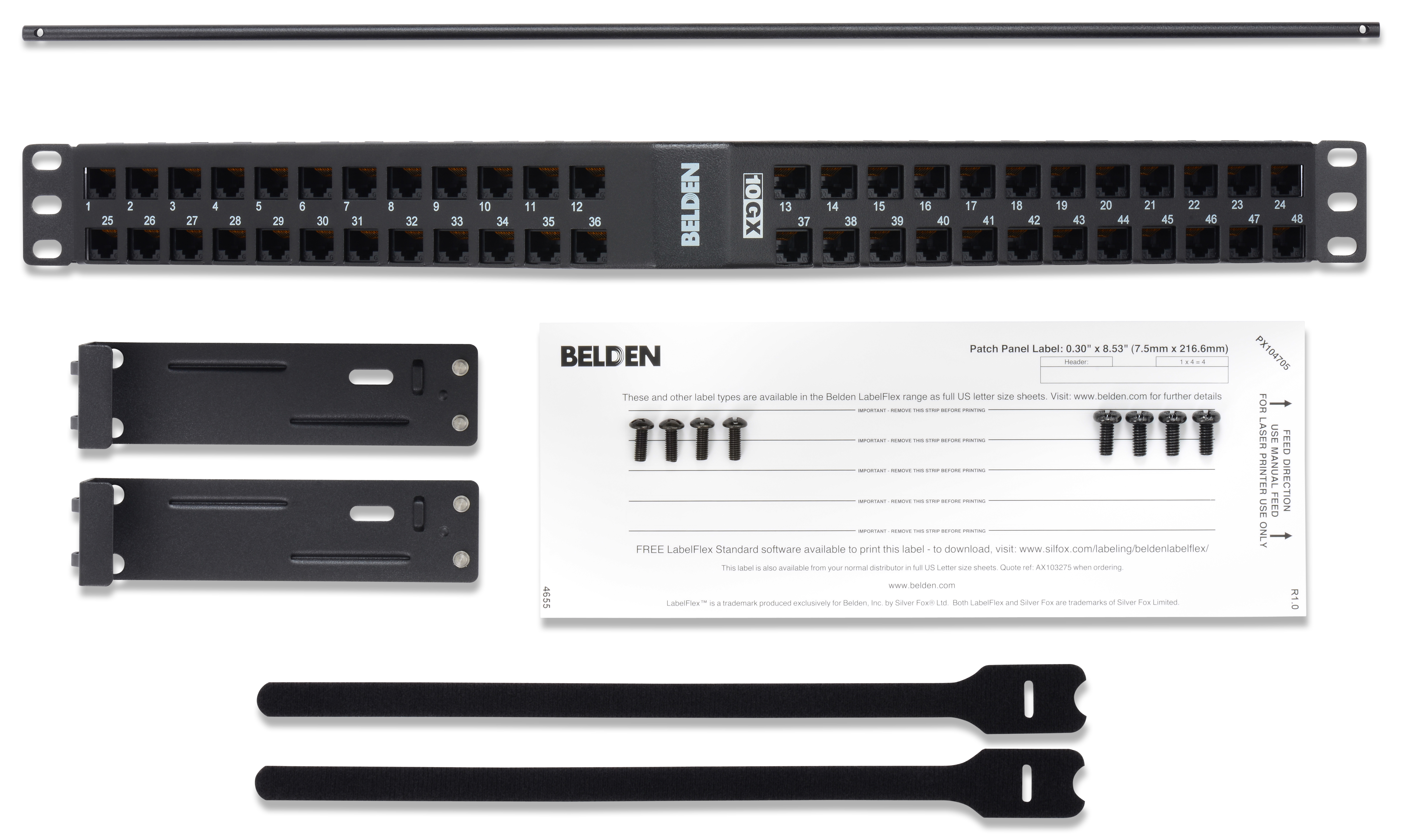 10GX KCONN Cpl PP coudé 48 1U