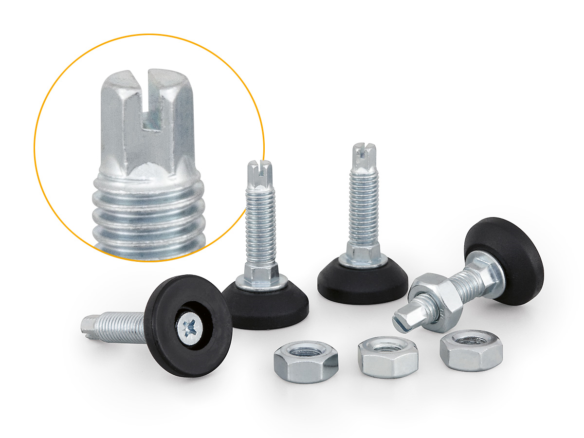 PIEDS DE NIVELLEMENT DE SÉRIE E